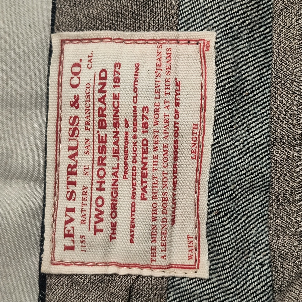 Levi's Selvage Jeans